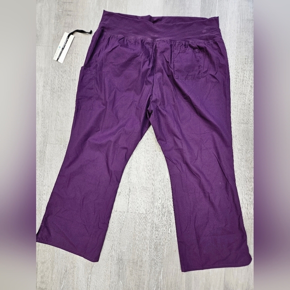 CHEROKEE FLEXIBLES Maternity Scrub Pants 3XL BRAND NEW - Picture 2 of 5
